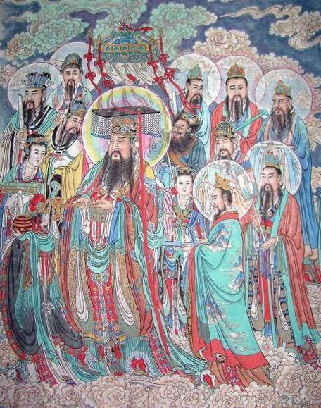昊天上帝:俗称老天爷,是华夏文明,儒教信仰,历代王朝的最高神